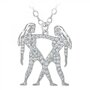 Voir la diapositive 1 : SC CRYSTAL Collier signe astrologique gémeaux orné de Cristaux scintillants par SC Crystal
