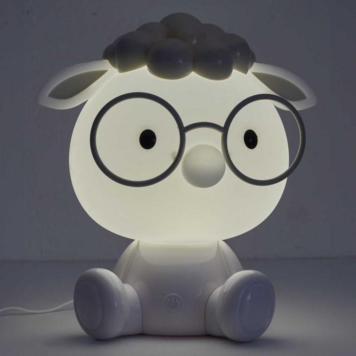 Paris Prix Veilleuse Enfant à LED  Mouton  25cm Blanc