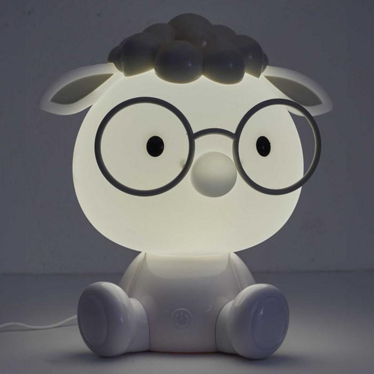 Paris Prix Veilleuse Enfant à LED  Mouton  25cm Blanc