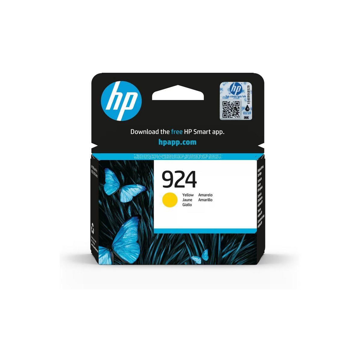 HP Cartouche d'encre 924 jaune