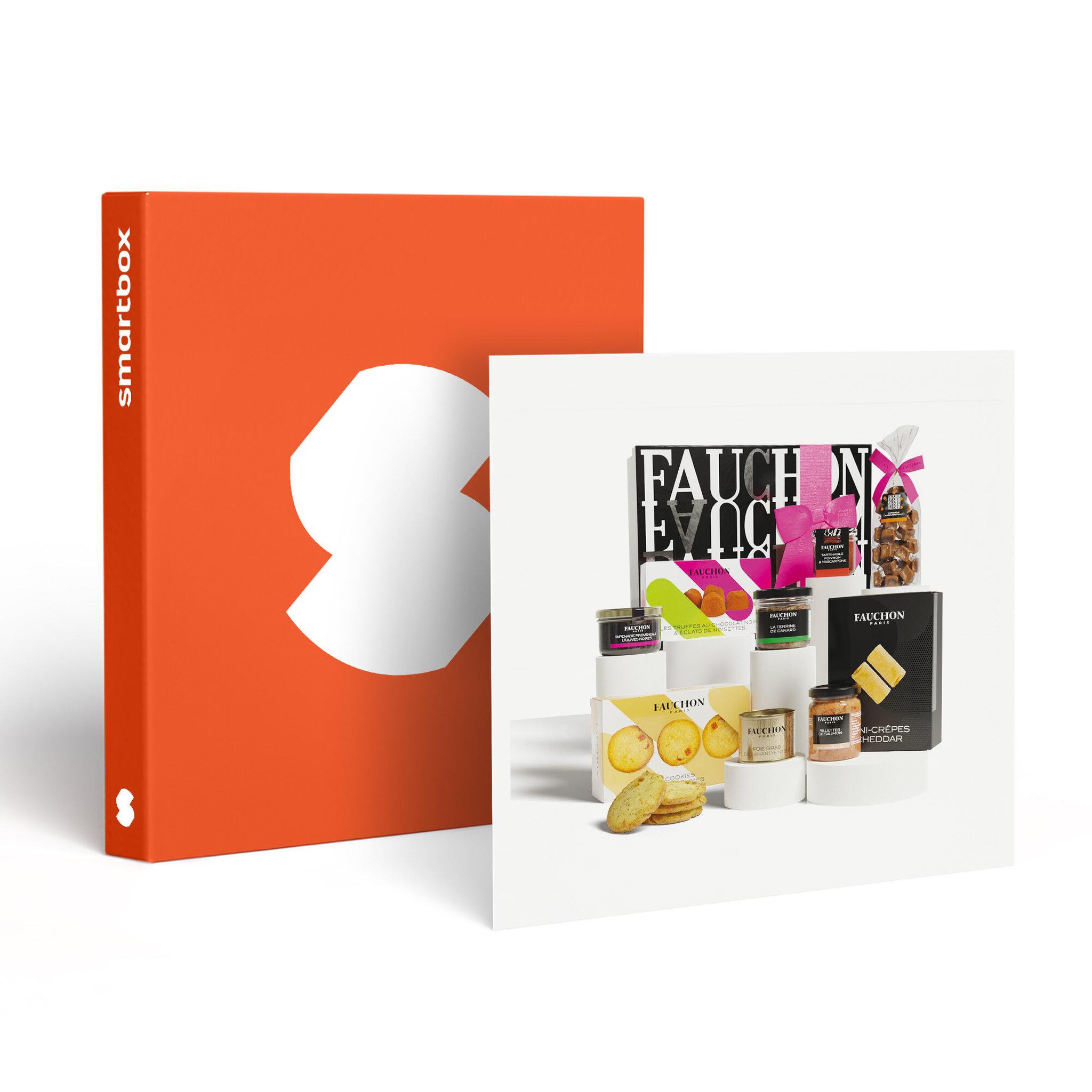 Smartbox Coffret incontournable fauchon : assortiment de délices salés et sucrés livrés à domicile - coffret cadeau gastronomie