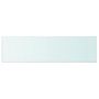 Voir la diapositive 2 : VIDAXL Panneau pour etagere Verre transparent 110 x 30 cm