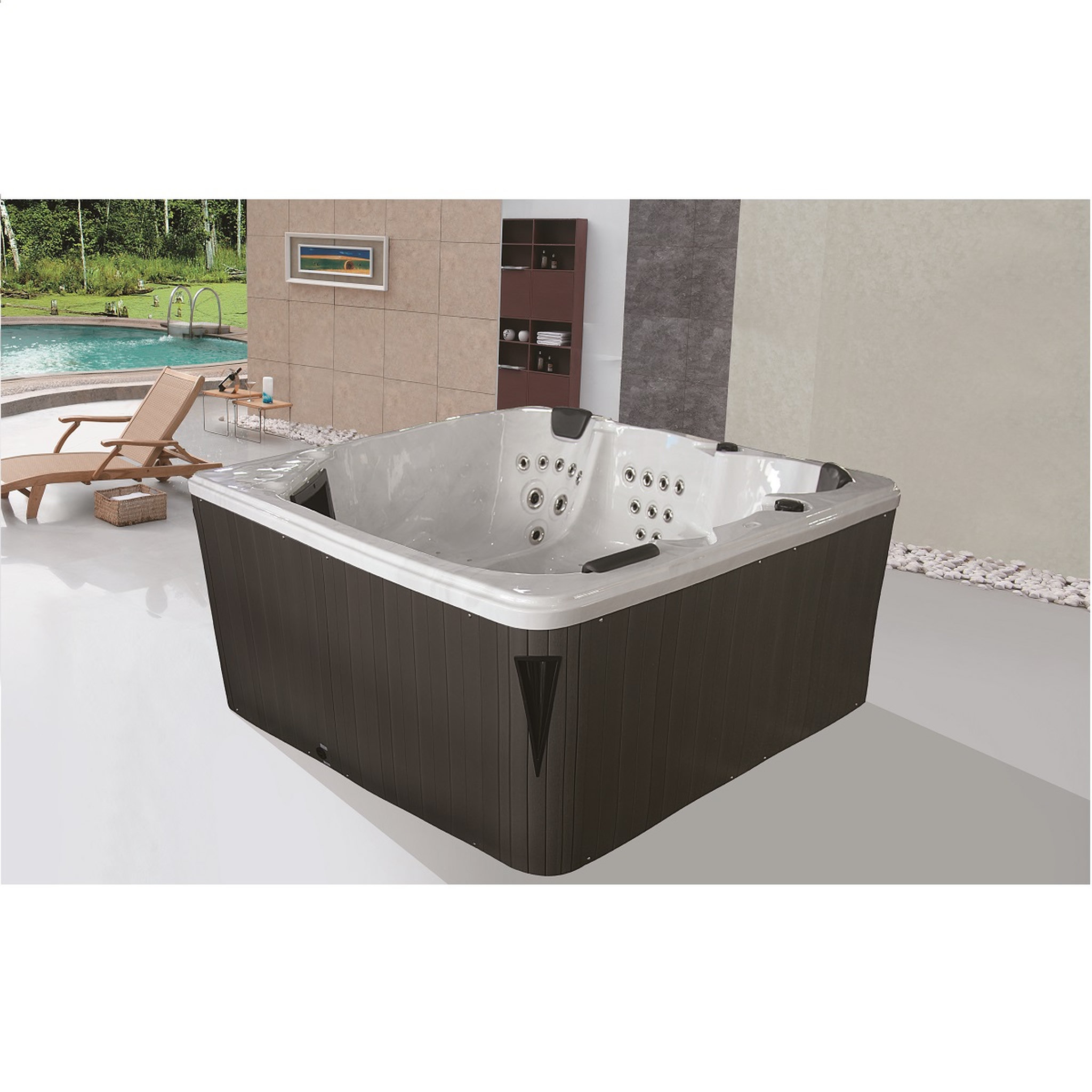 Voir la diapositive 3 : WATERCLIP Spa NOLA 5 places