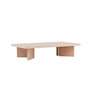 Voir la diapositive 4 : Paris Prix Table Basse Design  Bassholmen  140cm Naturel