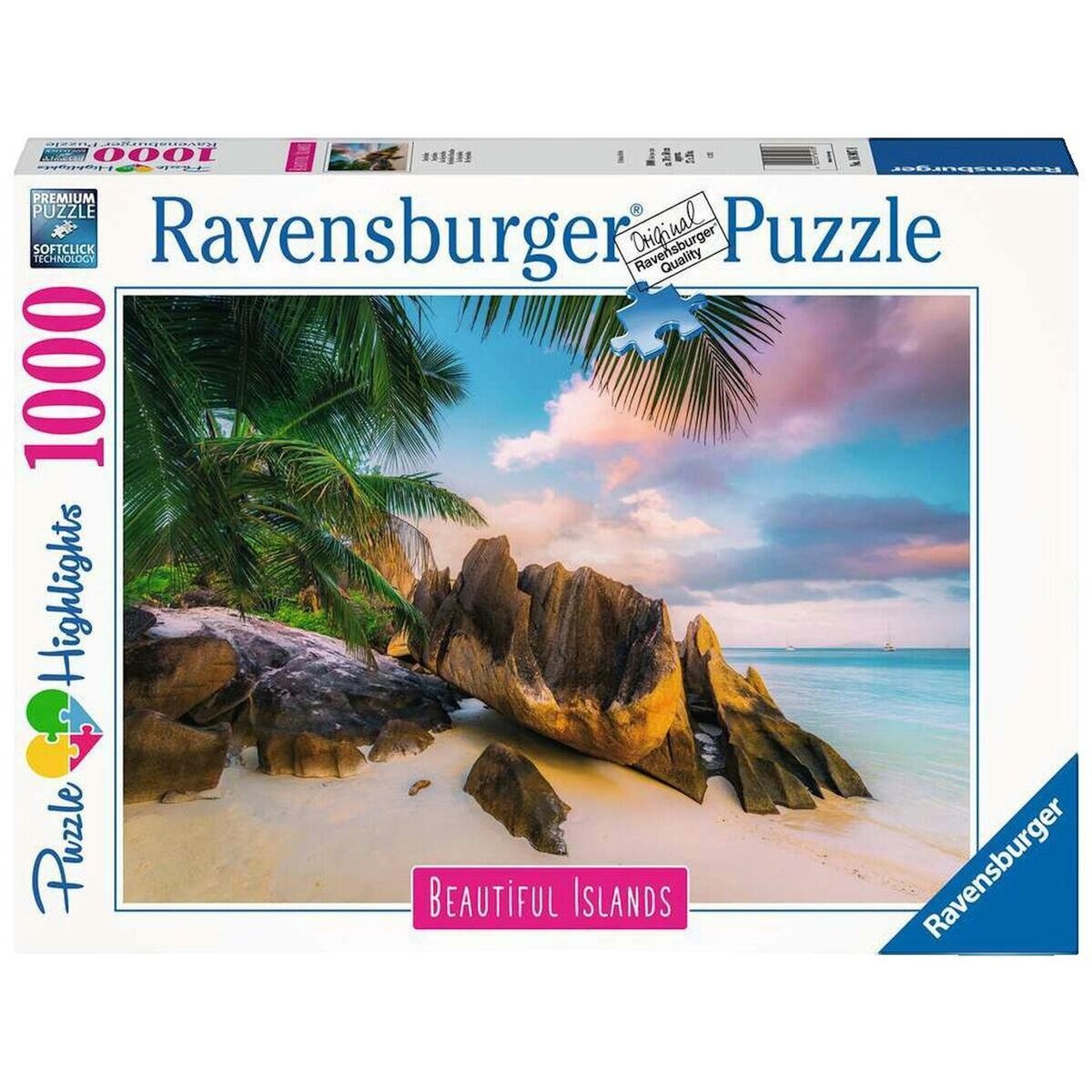 RAVENSBURGER Puzzle Ravensburger 1000 pièces Les Seychelles
