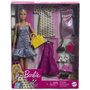 Voir la diapositive 3 : BARBIE Poupée Barbie multicolore avec tenues modernes et accessoires