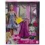 Voir la diapositive 3 : BARBIE Poupée Barbie multicolore avec tenues modernes et accessoires