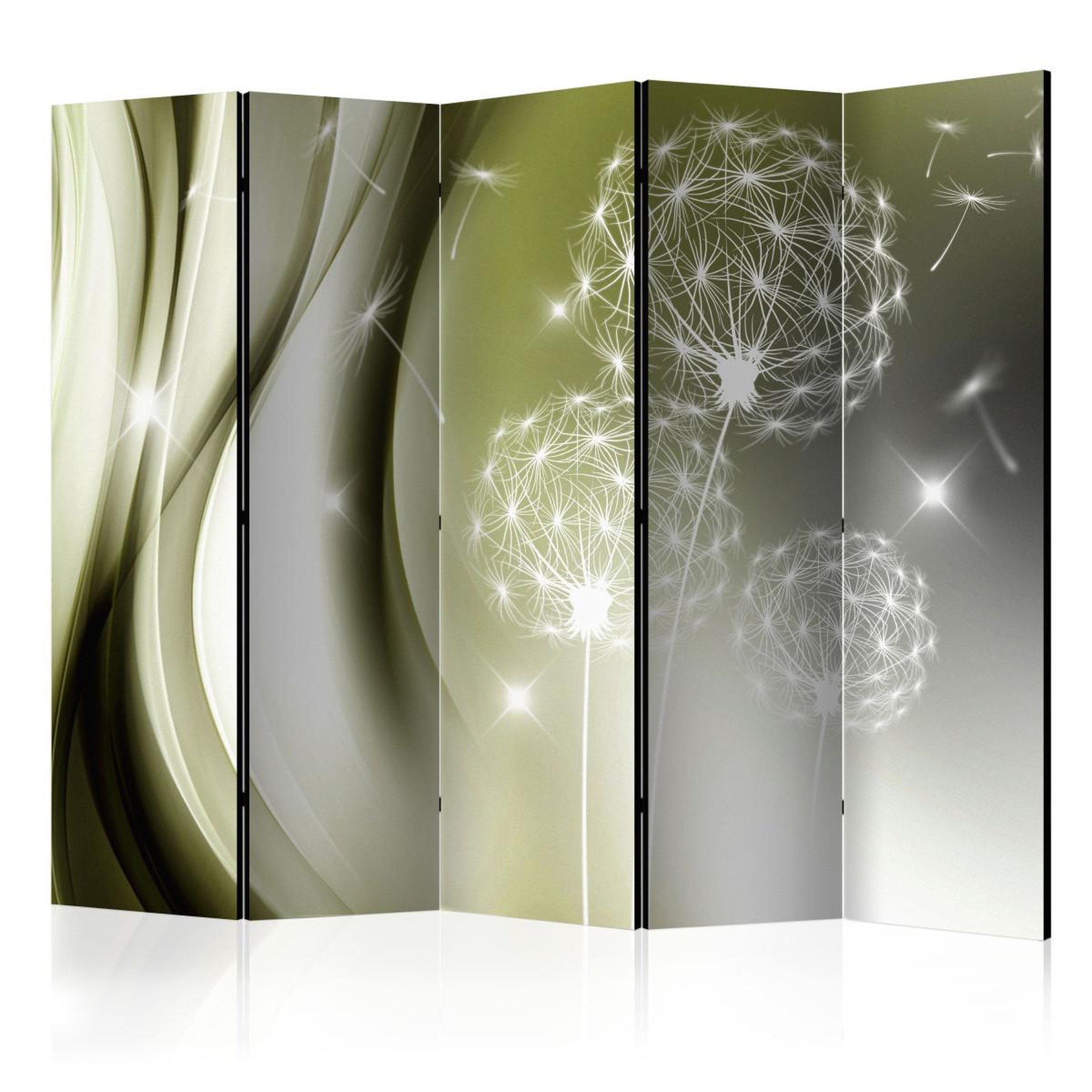 Paris Prix Paravent 5 volets  green gentleness  172x225cm