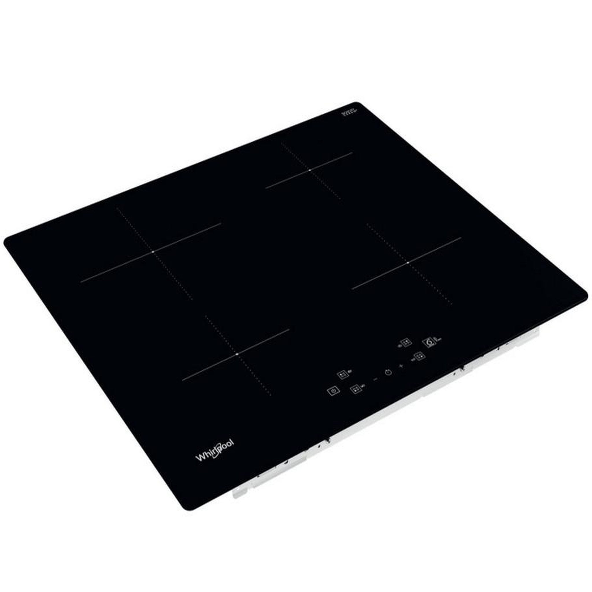 Voir la diapositive 3 : Whirlpool Table de cuisson induction 60cm 4 feux 7200w noir - WSQ2160NE