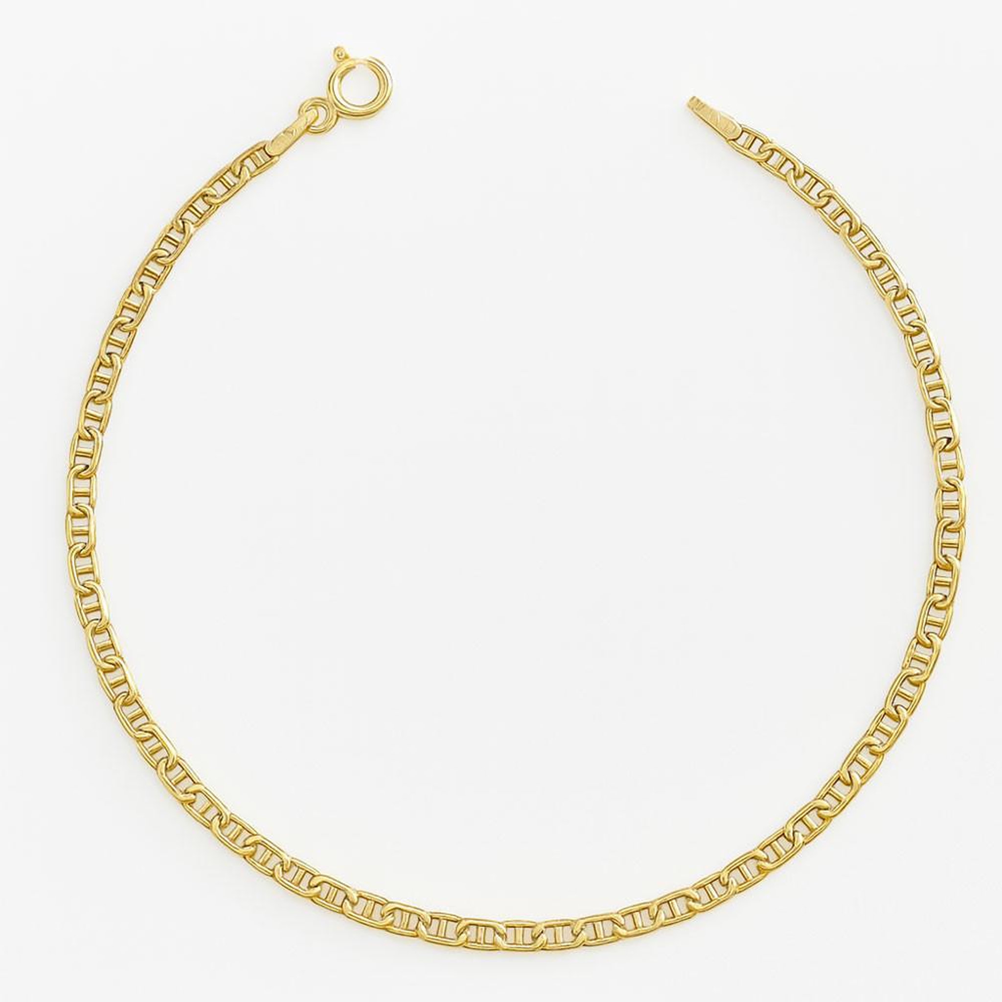 L'ATELIER D'AZUR Bracelet Or Jaune Maille Marine - Femme