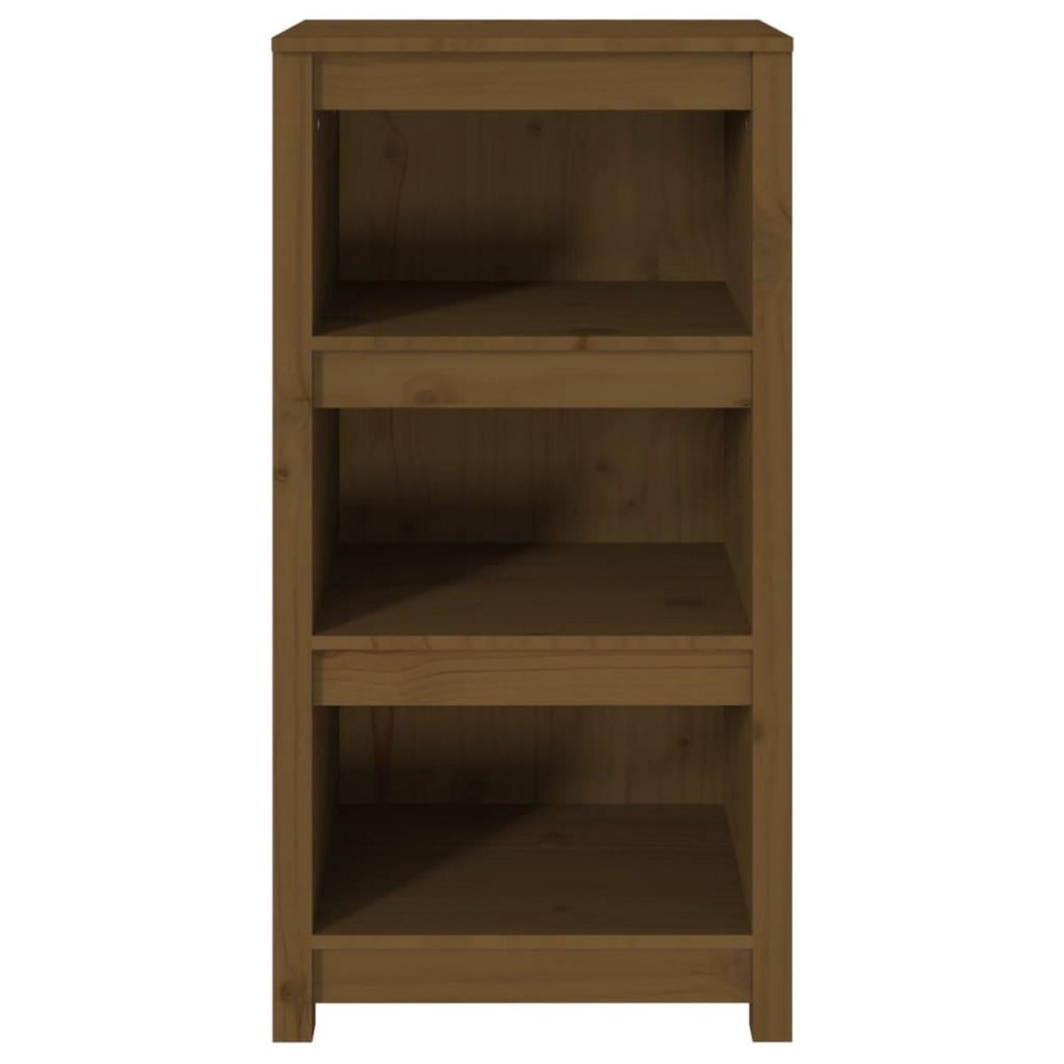 VIDAXL Bibliotheque Marron miel 50x35x97 cm Bois de pin massif