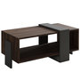 Voir la diapositive 1 : Habitat et Jardin Table basse en bois  Meleni  - 90 x 49 x 40 cm - Marron