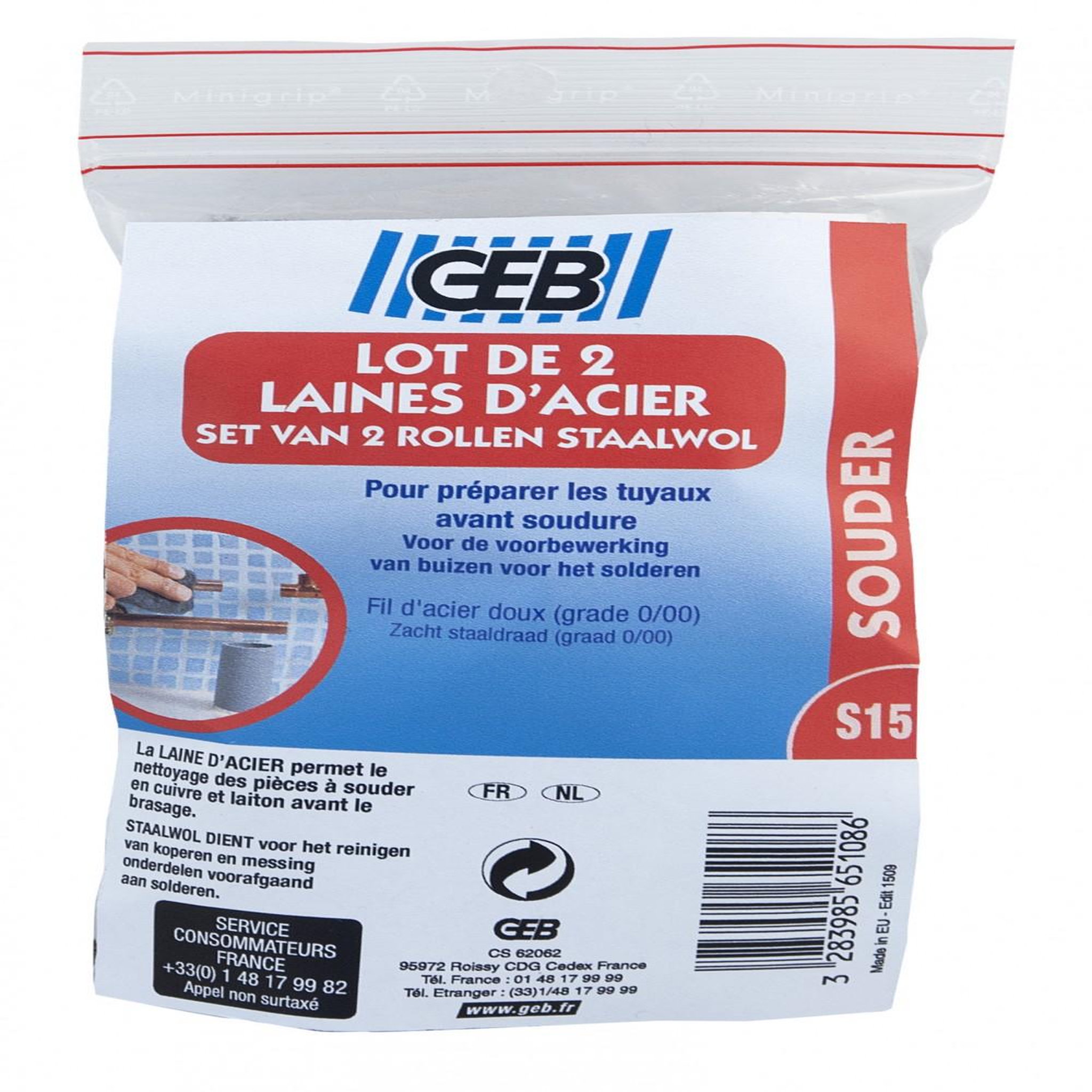 Geb Laine d'acier, GEB