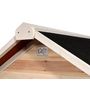 Voir la diapositive 5 : EXIT TOYS Maisonnette en bois pour enfants Loft 500 Naturel - Exit Toys