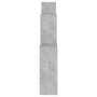 Voir la diapositive 4 : VIDAXL Etagere murale cube Gris beton 80x15x78,5 cm Bois d'ingenierie