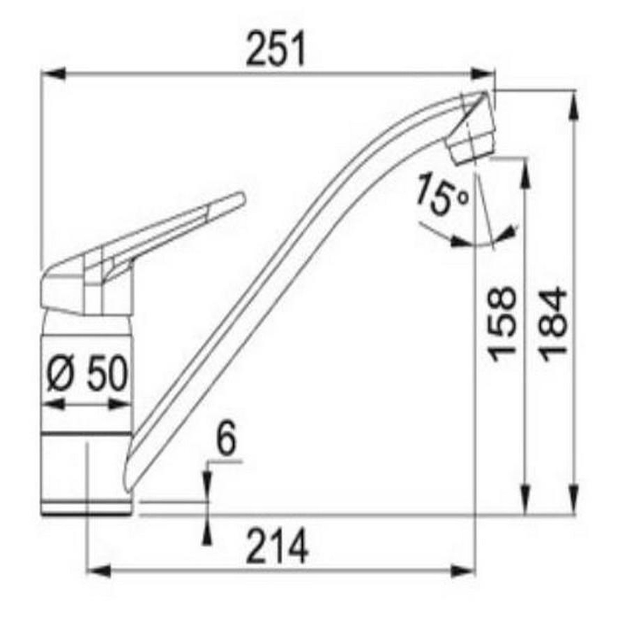Voir la diapositive 2 : franke Mitigeur évier monocommande chromé - 379445