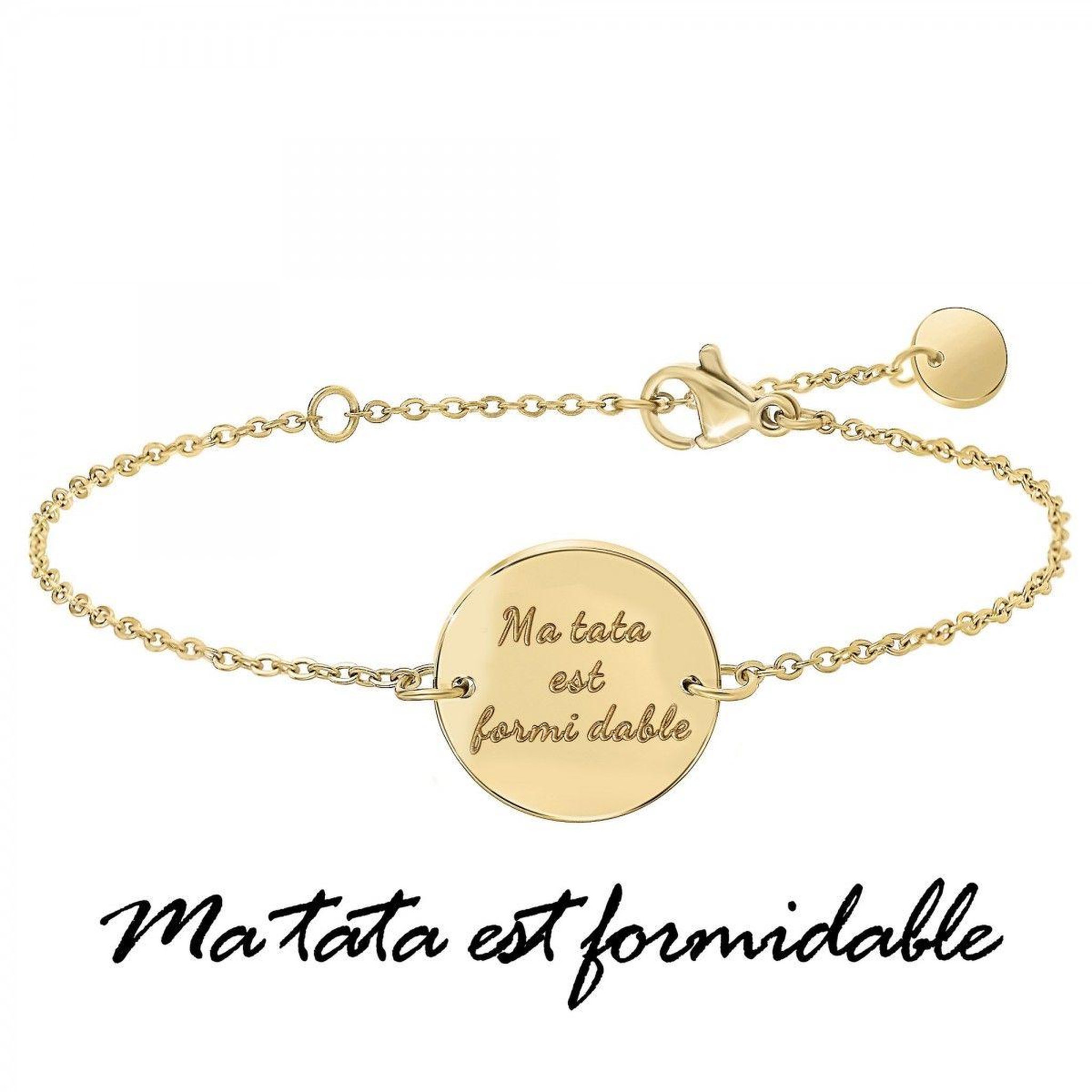 Voir la diapositive 3 : SC CRYSTAL Ma tata est formidable - Bracelet par SC Crystal