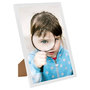 Voir la diapositive 2 : VIDAXL Collage de cadres photo 3 pcs de table Blanc 13x18 cm MDF