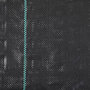 Voir la diapositive 6 : OUTSUNNY Toile de paillage anti mauvaises herbes indéchirable perméable anti UV - 100 x 1 m - PP haute densité 60 g/m²noir vert