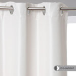 ATMOSPHERA Rideau occultant Satin. Coloris disponibles : Marron