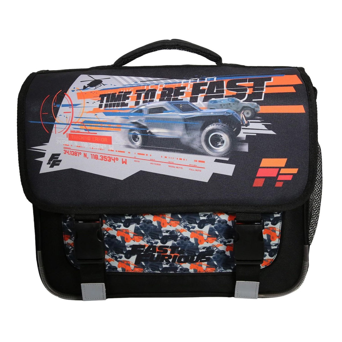 Bagtrotter BAGTROTTER Cartable 38 cm Fast And Furious Noir
