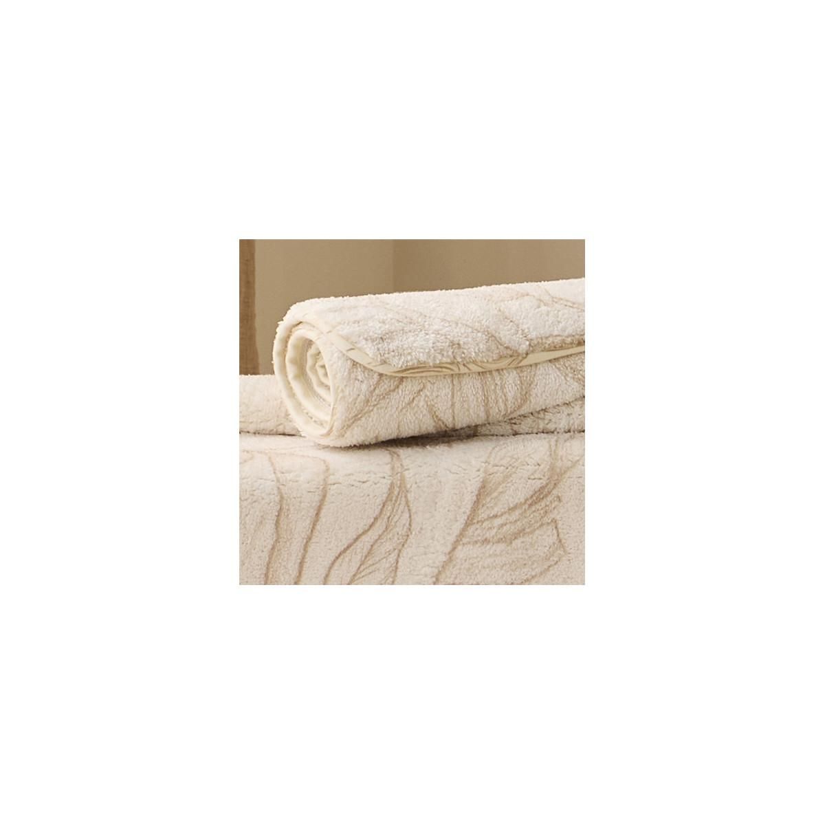 GUY LEVASSEUR Tapis de bain antidérapant fantaisie tropical 60x120cm