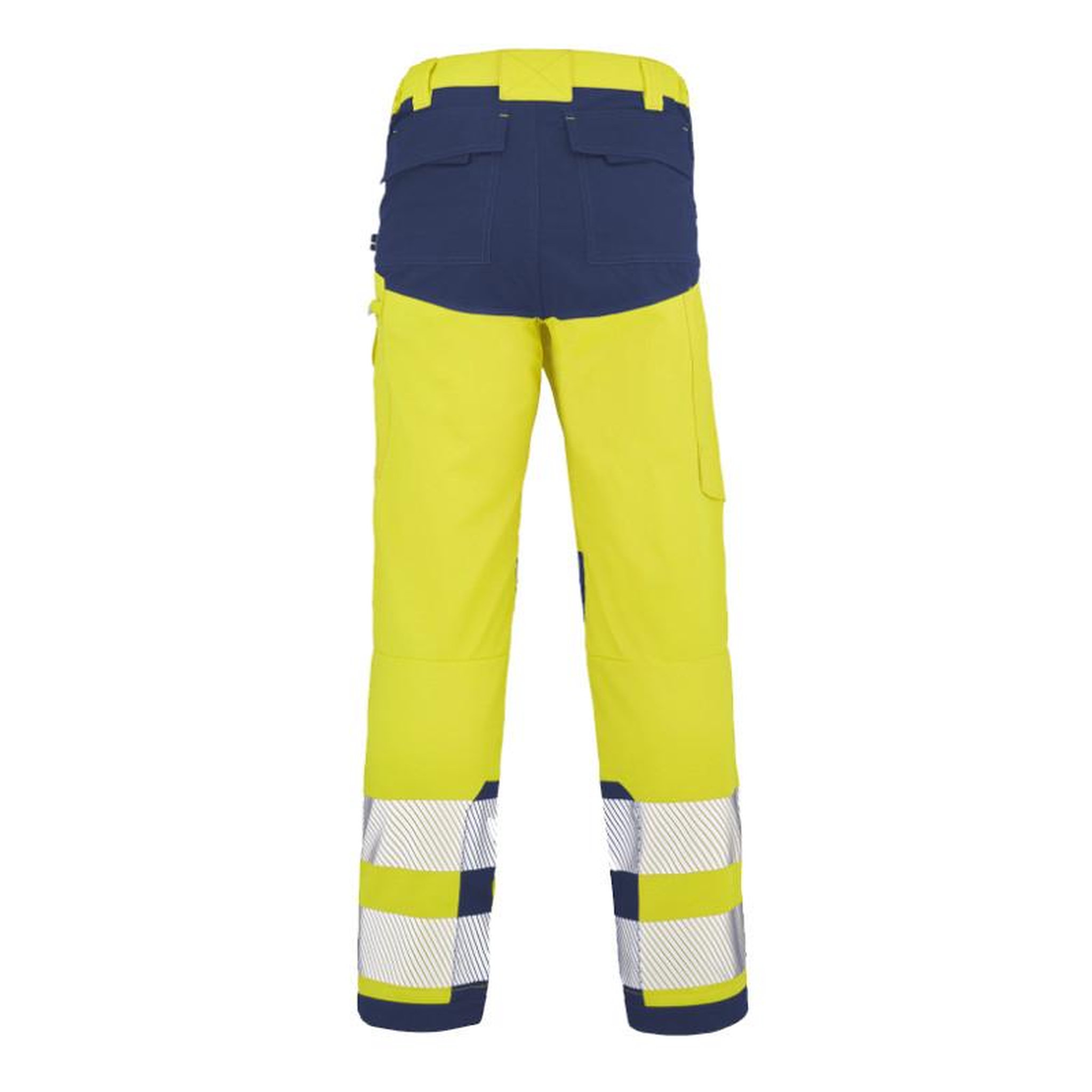 Voir la diapositive 3 : LAFONT Pantalon homme SPANNER HV jaune bleu marine T3 L LAFONT 1ATHHV 6 701 3 L