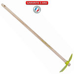 OUTILS PERRIN Serfouette panne & langue forgée manche 100cm - Kiwi