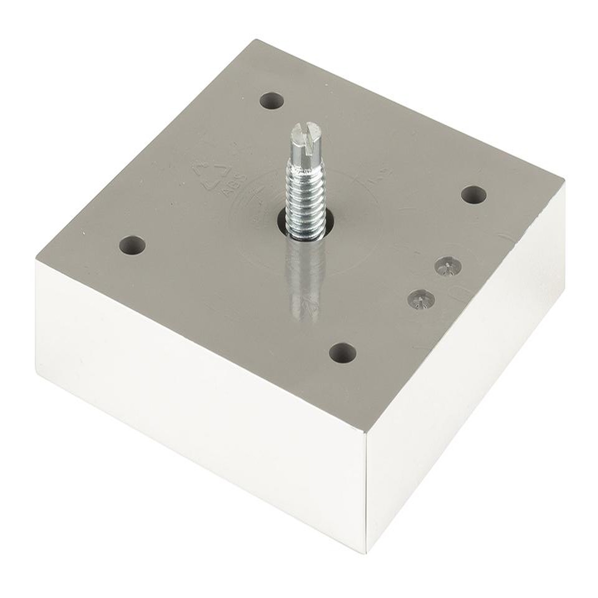 CENTRALE BRICO Pied de meuble fp002 20mm chrome brillant