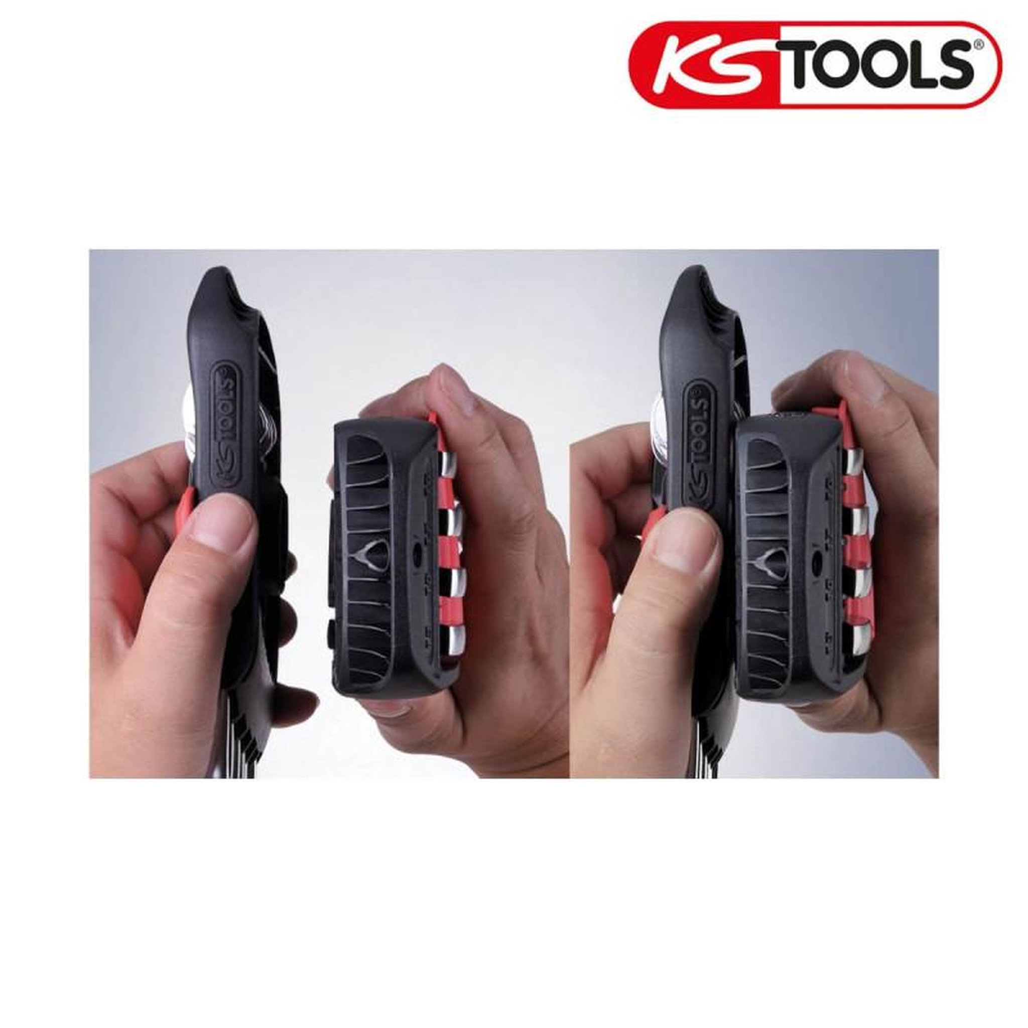 Voir la diapositive 2 : Ks Tools Jeu de clés mixtes métriques ks tools ultimate - 10 pcs - sur support 922.0050