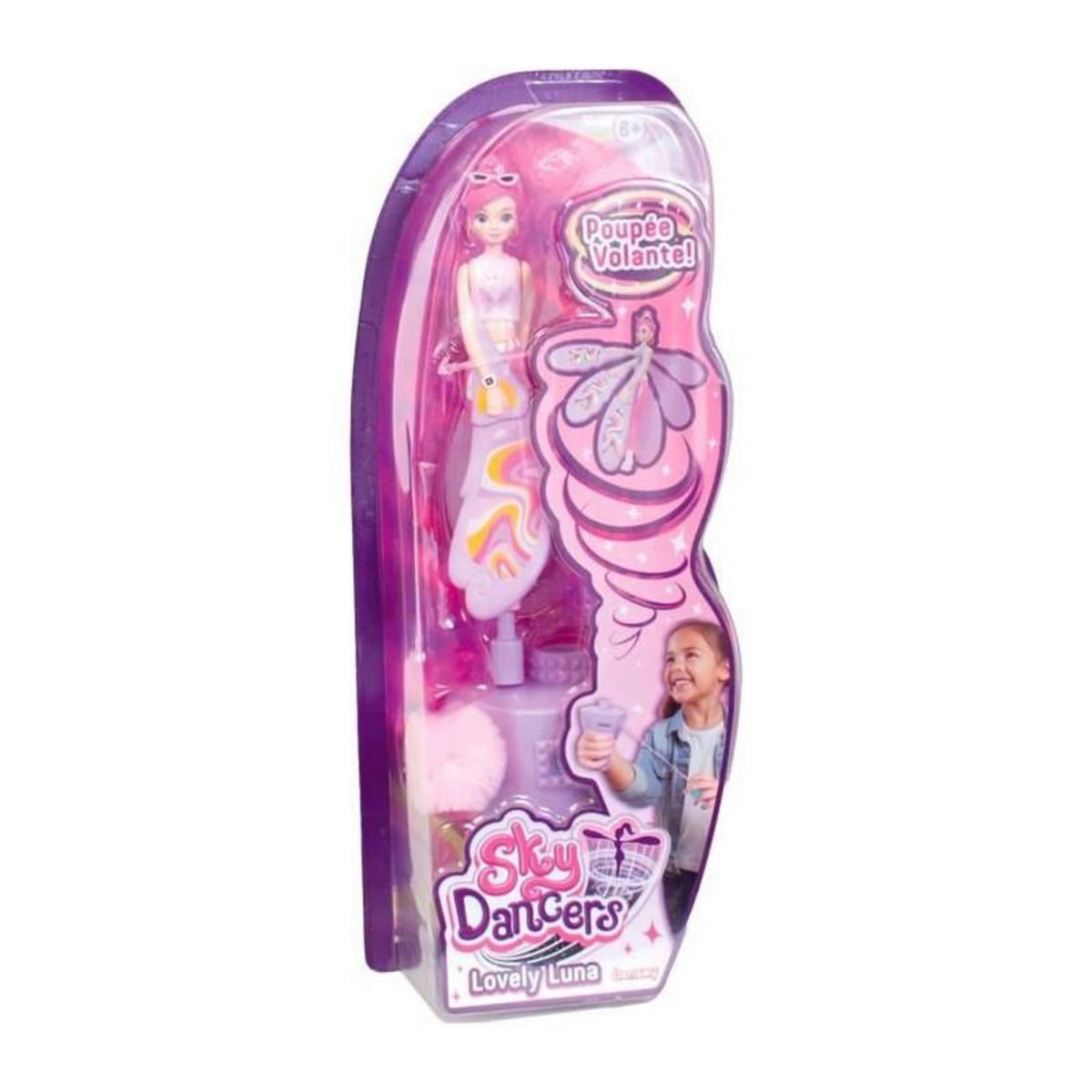 LANSAY Sky Dancers - LANSAY - Lovely Luna - Poupée volante - Des 6 ans