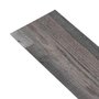 VIDAXL Planches de plancher PVC Non auto-adhesif 4,46m^2Bois industriel