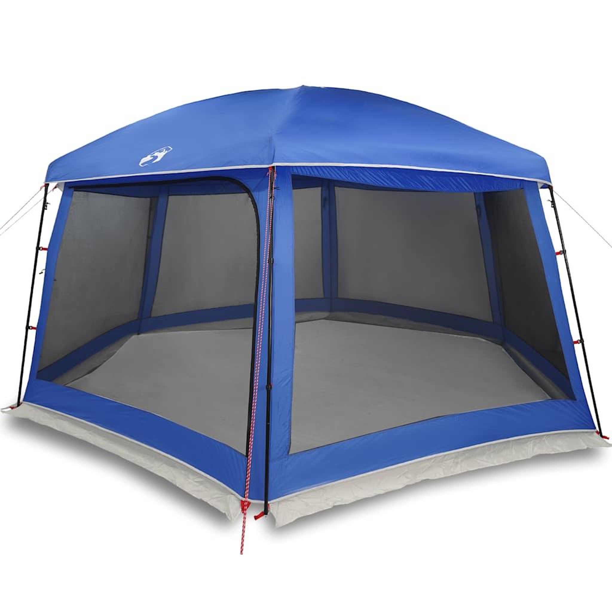 Voir la diapositive 2 : VIDAXL Tente de piscine moustiquaire amovible parois maille bleu azur