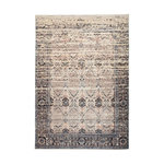 Paris Prix Tapis Vintage Motif Oriental  Galaxy IV  Beige & Bleu. Coloris disponibles : Beige