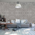 Paris Prix Papier Peint  Oriental Ornament. Coloris disponibles : Multicolore