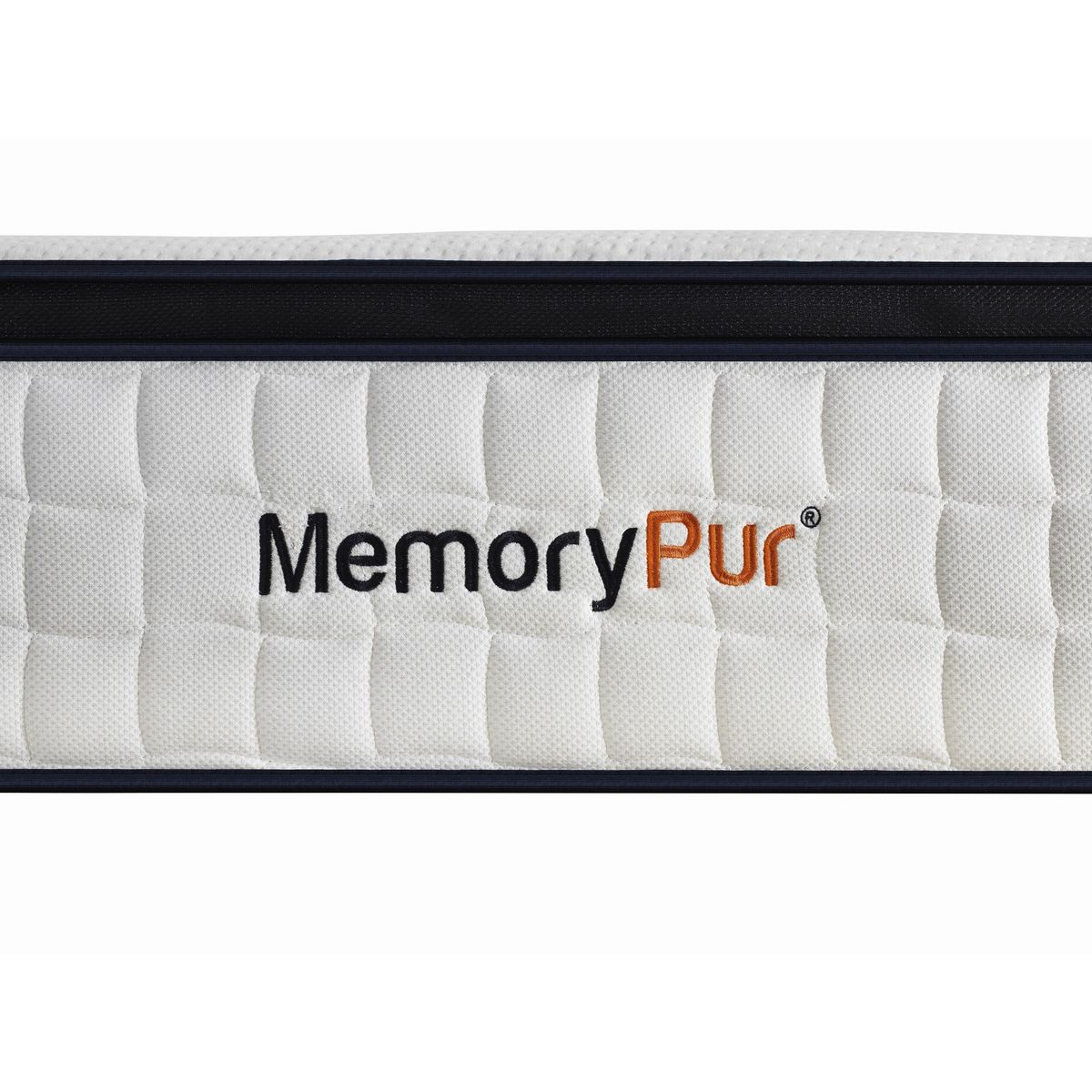 MemoryPur Ensemble matelas ressorts ensachés + sommier en kit 160x200 cm DIAMANT