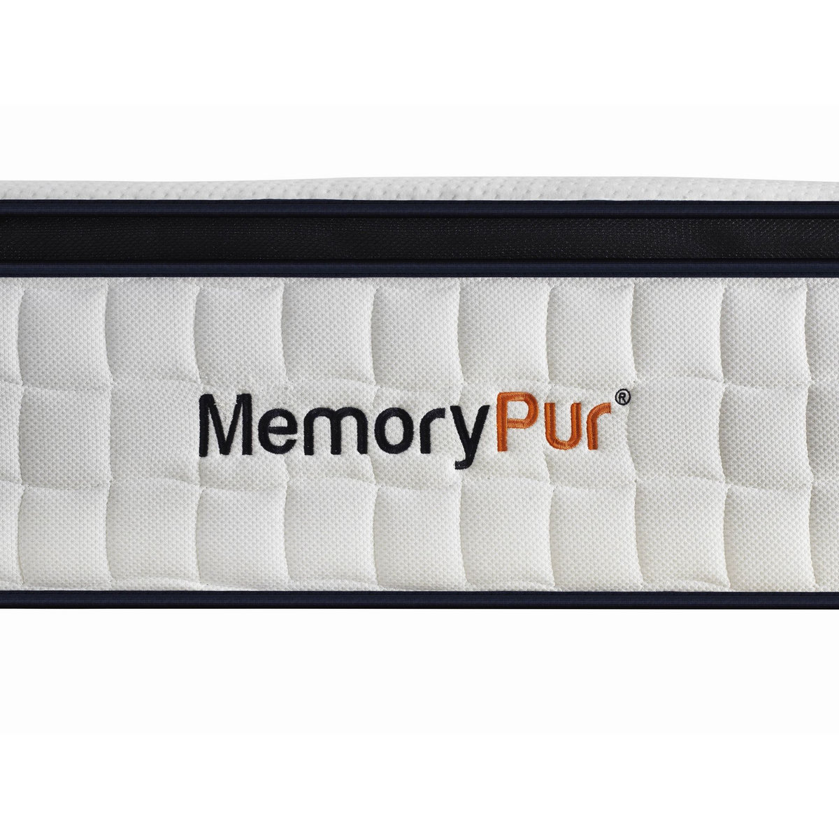 MemoryPur Ensemble matelas ressorts ensachés + sommier en kit 160x200 cm DIAMANT