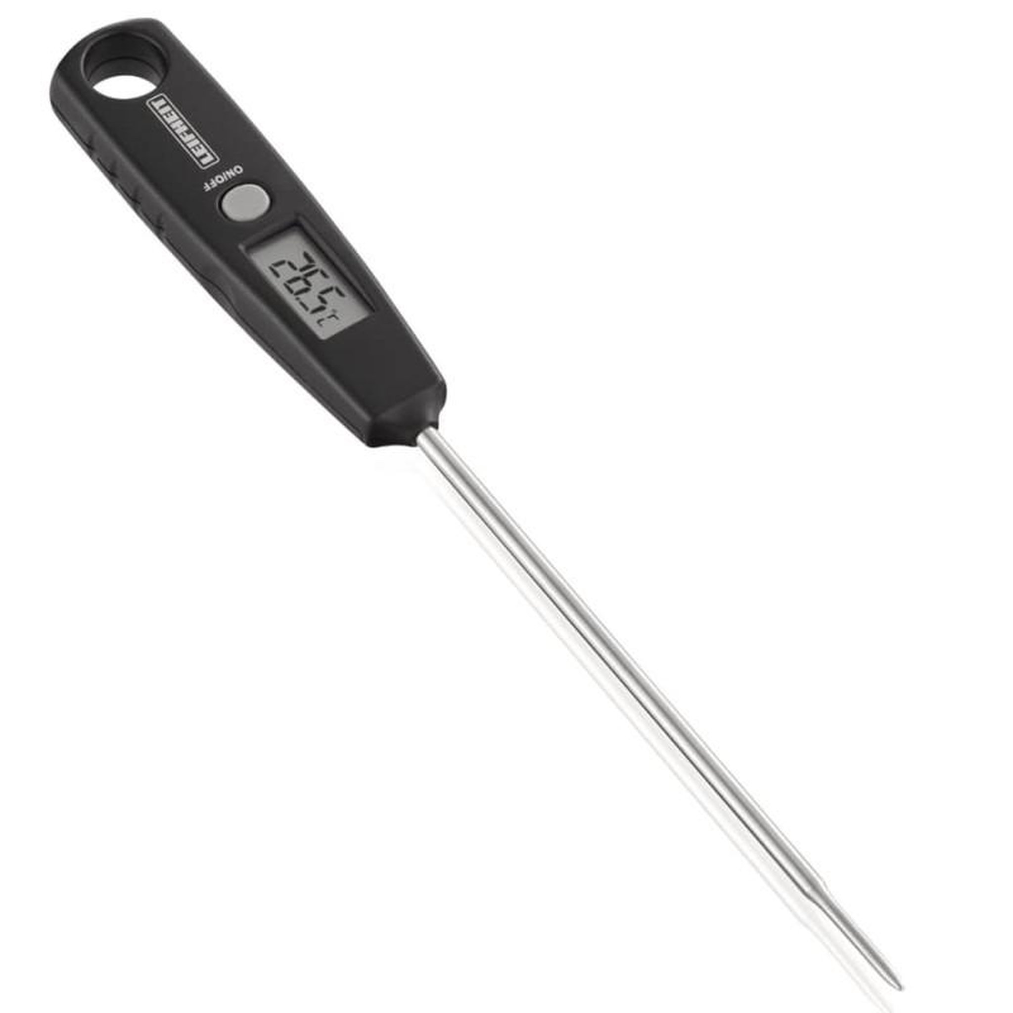 Voir la diapositive 2 : Leifheit Leifheit Thermomètre numérique de cuisine Noir 03095