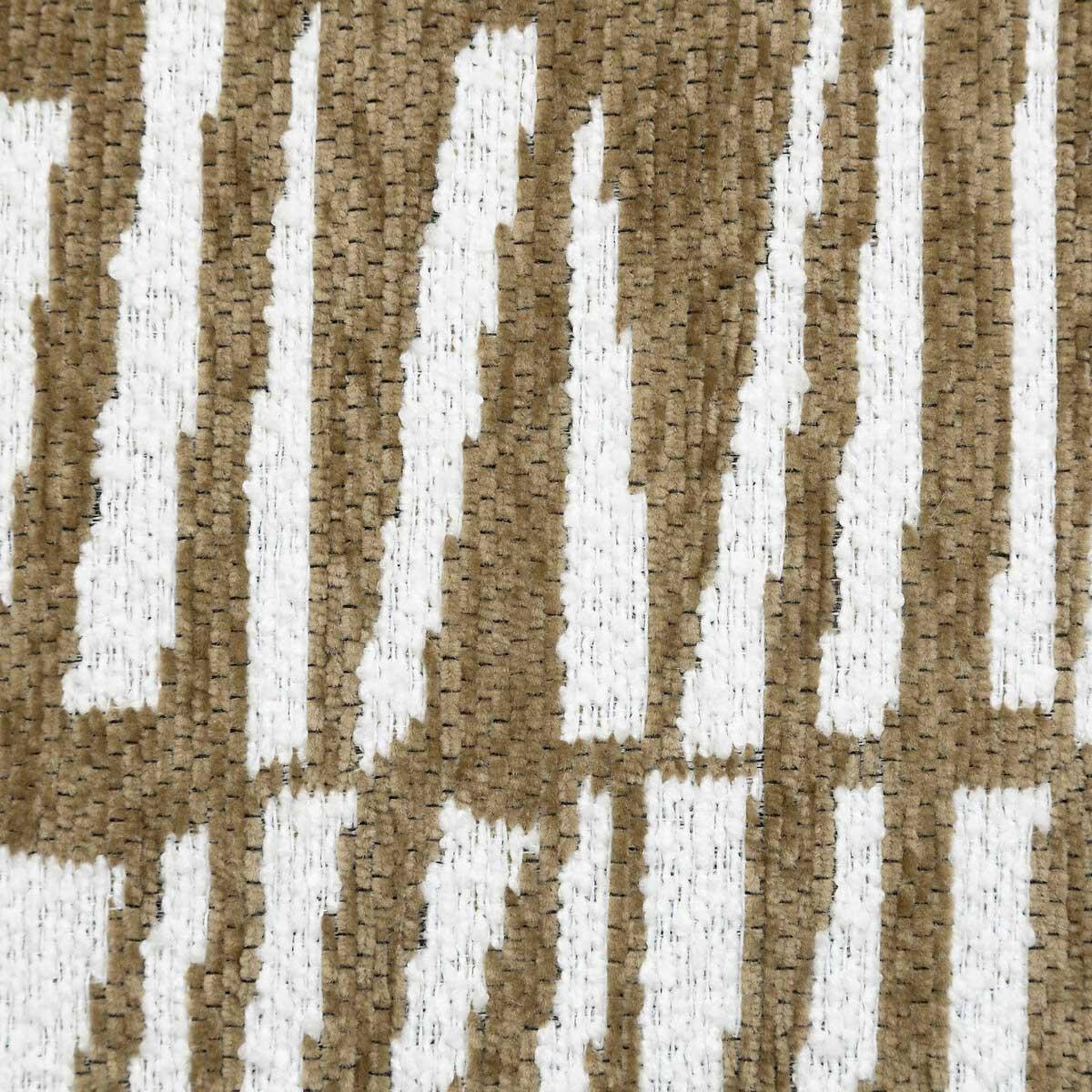 Voir la diapositive 4 : ATMOSPHERA Housse de coussin chenille  jeni  40x40cm kaki
