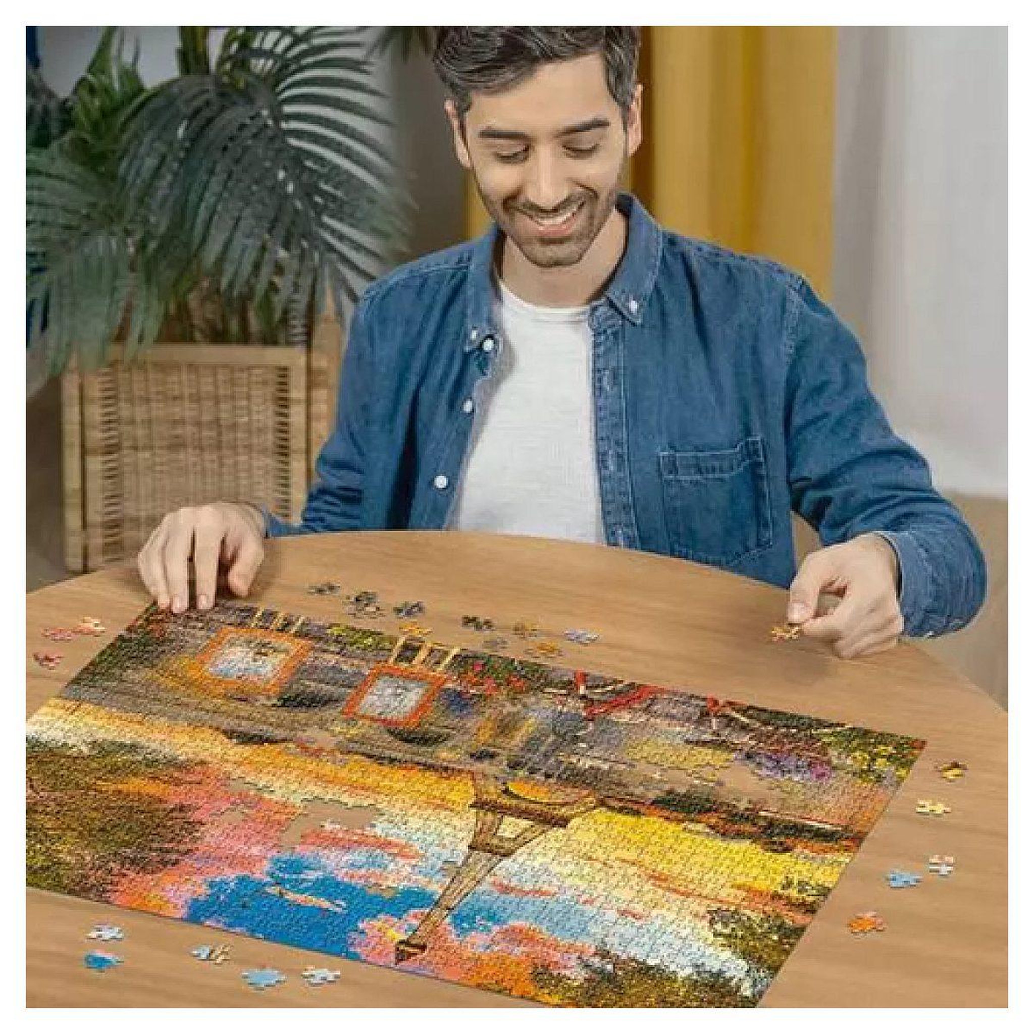 Voir la diapositive 3 : RAVENSBURGER Puzzle 1000 pieces - les quais de seine