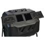 Voir la diapositive 3 : GARDENSTAR Composteur rotatif - Noir - H93 cm