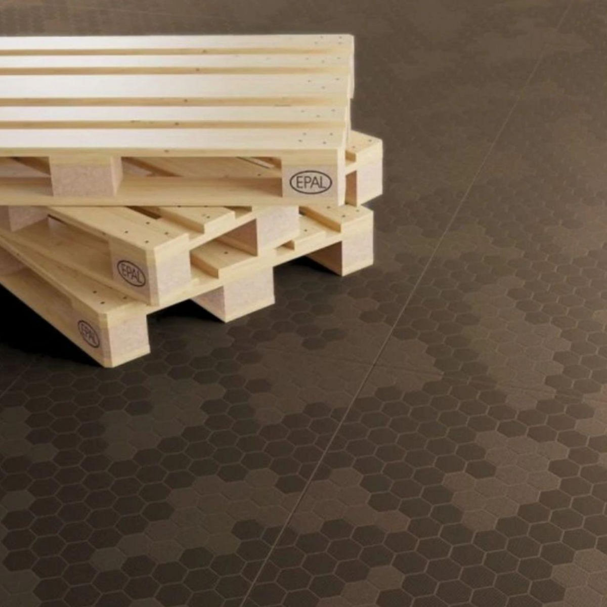 INTEC Lot de 10 Dalles de sol Clipsables Marron Taupe 116x76x3cm Polypropylène Revêtement de Sol Modulable 7.69m2 INTEC