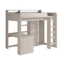 Voir la diapositive 3 : Lit enfant mezzanine couchage 90x200cm GIANT