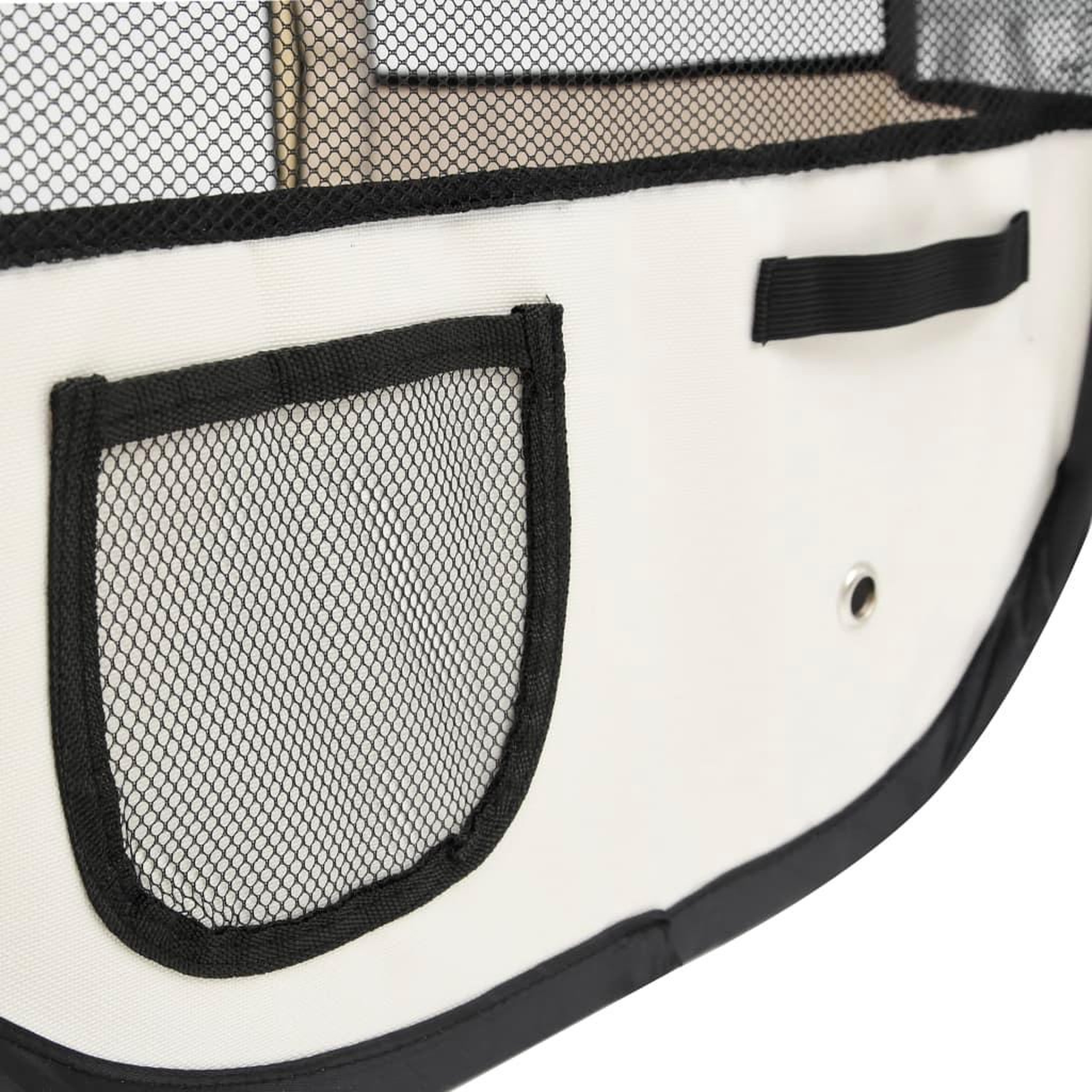 Voir la diapositive 5 : VIDAXL Parc pliable pour chien avec sac de transport Rose 125x125x61cm