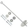 Voir la diapositive 2 : VIDAXL Ancres de terre 10 pcs 10x60 cm Metal galvanise