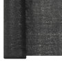 Voir la diapositive 3 : VIDAXL Filet brise-vue Noir 1,5x25 m PEHD 150 g/m^2