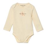 CALVIN KLEIN JEANS Body  Garçon/Fille Calvin Klein Jeans IN0IN00033. Coloris disponibles : Beige