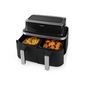 Voir la diapositive 3 : NEDIS Friteuse sans huile double 2600w noir - KAAF320BK