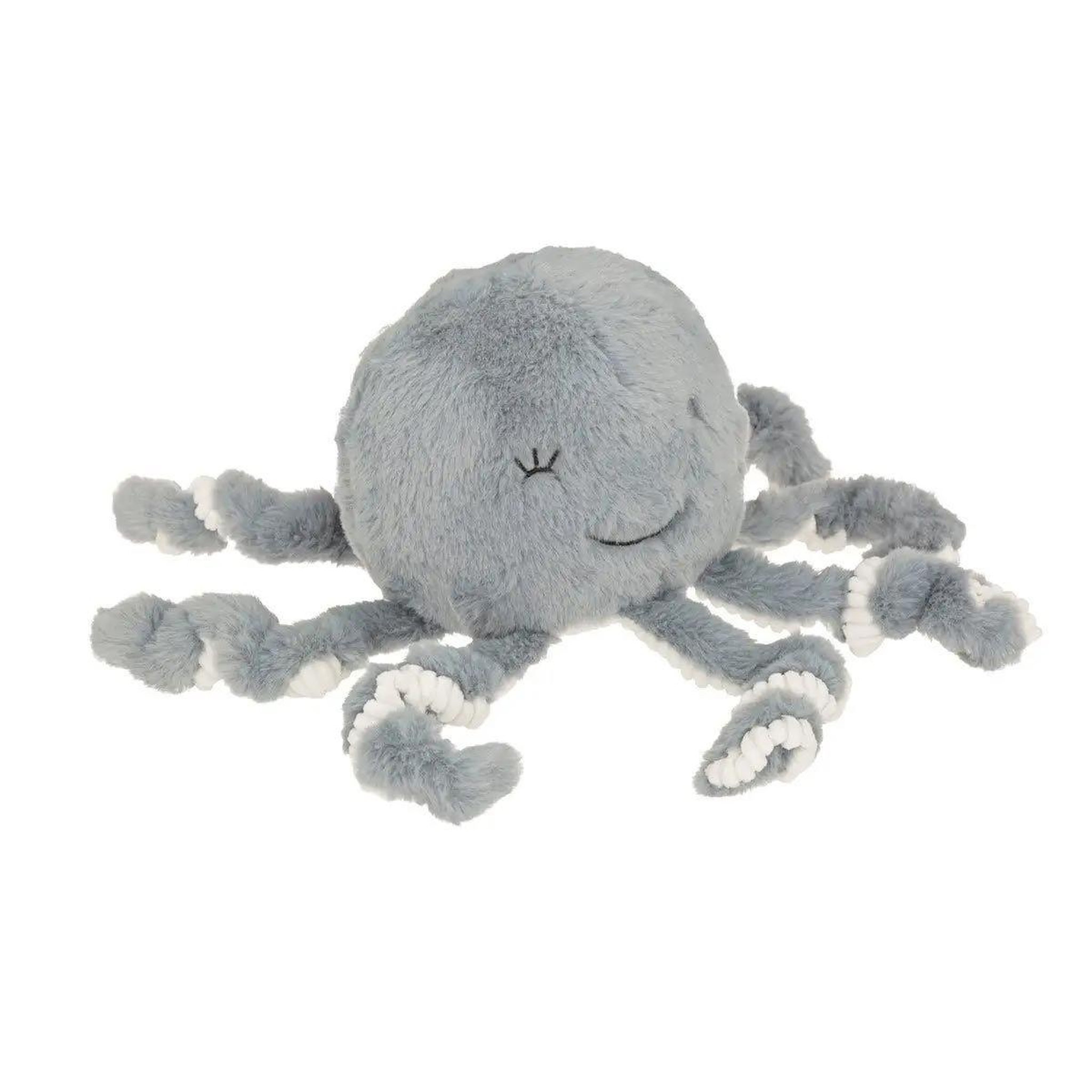 Voir la diapositive 1 : Atmosphera Kids Peluche enfant poulpe  seav  22cm bleu gris