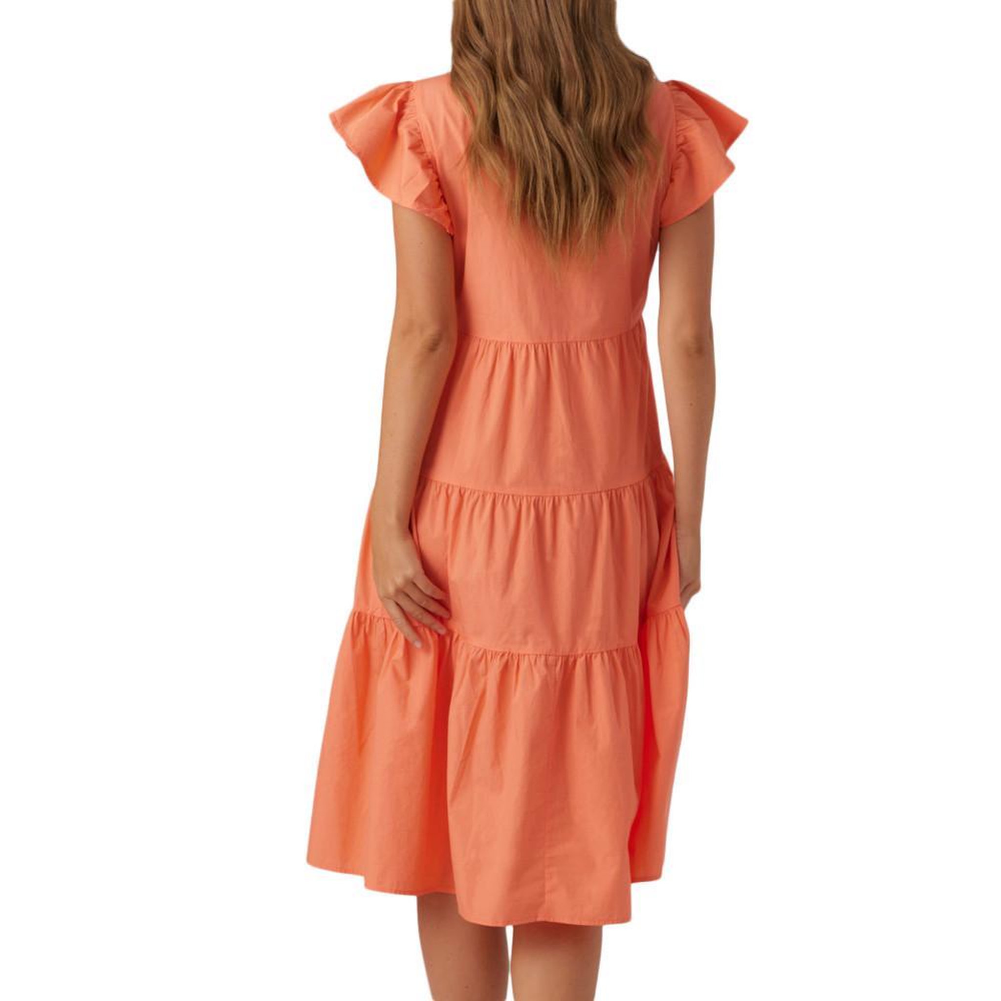 Voir la diapositive 2 : VERO MODA MATERNITY Robe de Grossesse Corail Femme Vero Moda Marternity Jarlotte